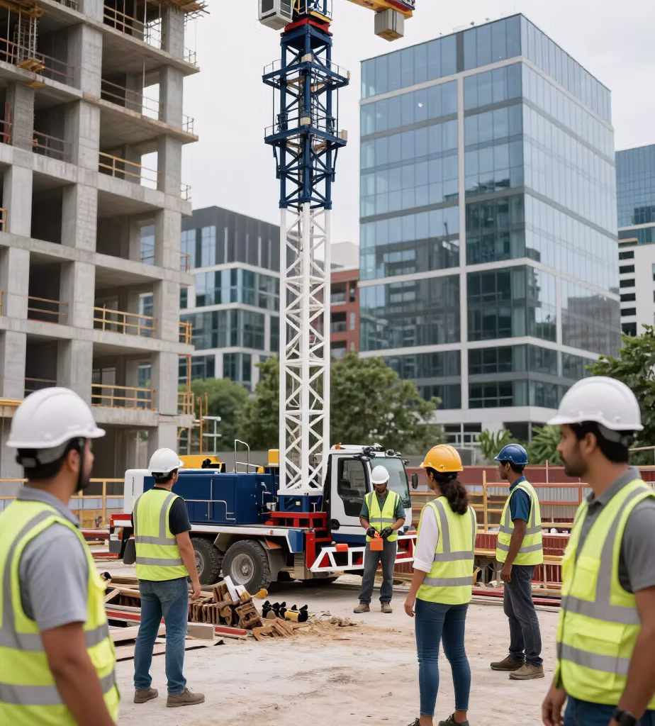 Construction workers with contractors liability insurance in Peoria, IL